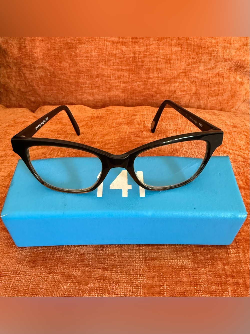 141 Eyewear ROSE Acetate Cat Eye Eyeglass Frames 50-20-140 Dark Tortoise